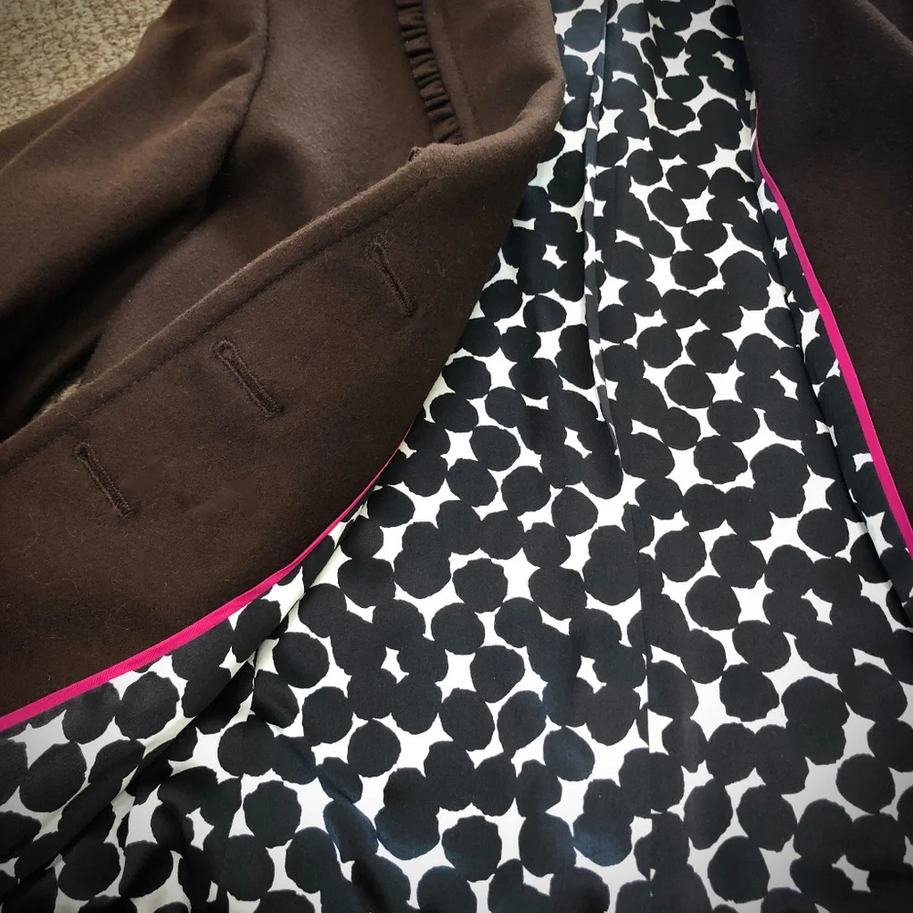 J. Crew Brown Felted Wool 3-Button Blazer Size 6